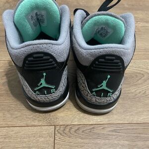 Nike Kids Sneakers Black and Mint